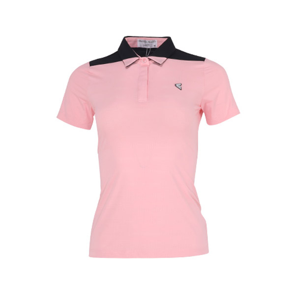 페라어스 여성 골프 숄더배색 펀칭 티셔츠 ATYJ5035M1