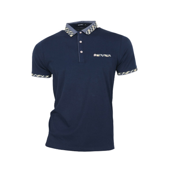 페라어스 남성 골프 체크카라 반팔 티셔츠 CTRT2015M1